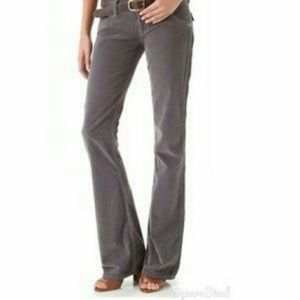 J Crew Gray Corduroy Bootcut Jeans 29S Short